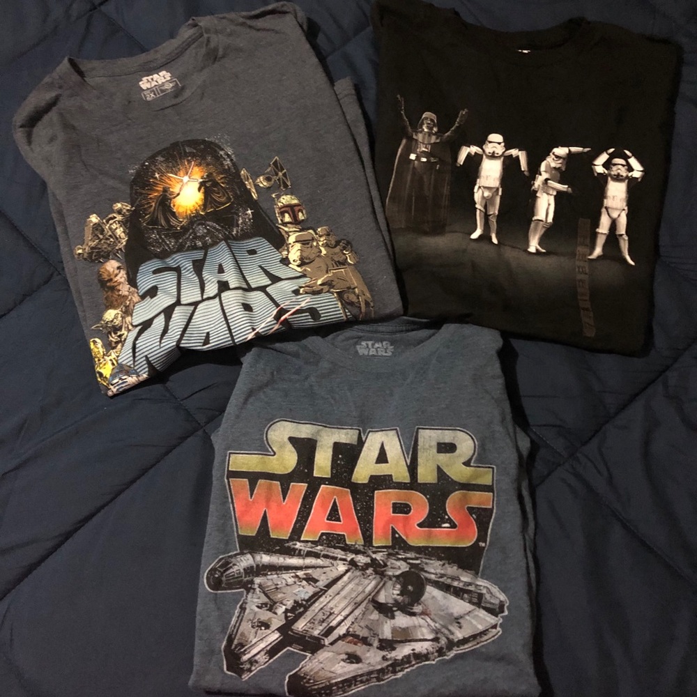 Men’s 2x Starwars Tees